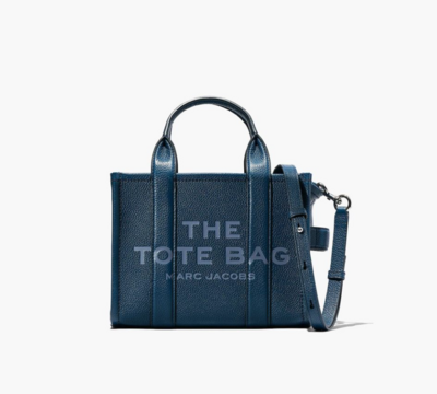 Bolso tote pequeño piel Marc Jacobs BLUE